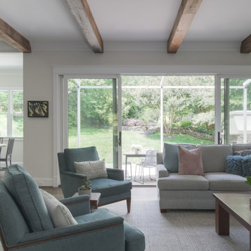 Clean and Bright Family Room