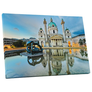 Castles and Cathedrals "St. Charles's Church Karlskirche in Vienna" Wall Art