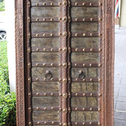 Rustic Zen Garden Doors - Front Doors