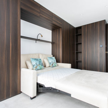 Full Design customization of the apartment in London Limehouse.