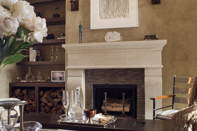 Inspiration for a timeless living room remodel in San Francisco