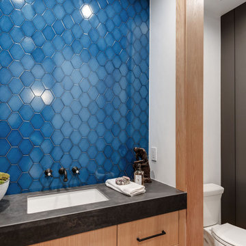 Modern Farmhouse Vanity with Bold Character
