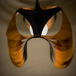 THREE Pendant - Brass / Black - Lighting