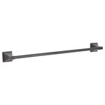 Designers Impressions - 500 Series Oil Rubbed Bronze 24" Towel Bar - Series: 500 Series