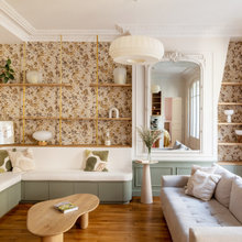 Avant/Après : 3 chambres et un décor fleuri pour ce 96 m2 à Paris