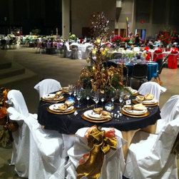 Event Gala Table decor Reception 2014 - Tabletop