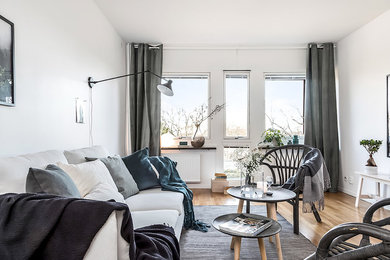 Bild på ett nordiskt vardagsrum
