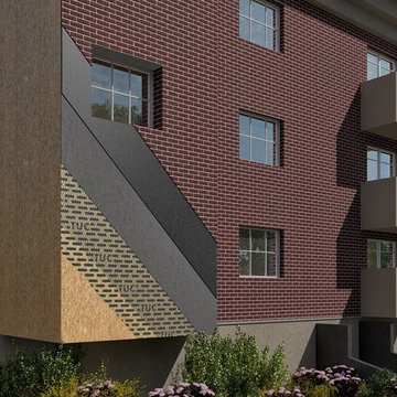 Exterior stone homes