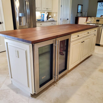 Kitchen Island Extension