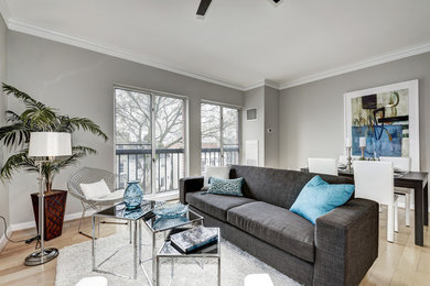 Transitional dining room photo in DC Metro
