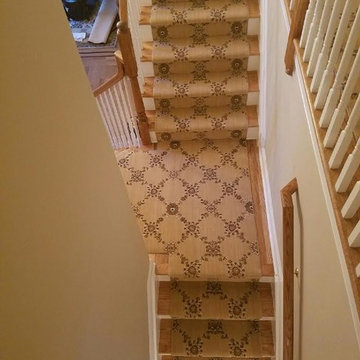 Stair Runner Installation
