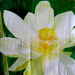 Roberta Ahrens Cracked Linen Botanical Paintings - Products