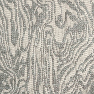 Nootka Stunning Zebra Print Design Upholstery Fabric, Feather