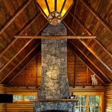 chimney and wood