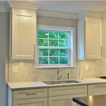 Huntington: White Shaker with Spekva Wooden Top