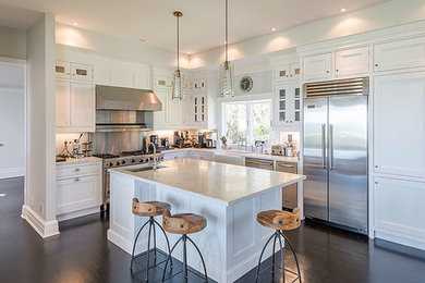 Inspiration for a contemporary kitchen remodel in Other