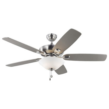 Monte Carlo Colony Max Plus 52" Ceiling Fan Brushed Steel