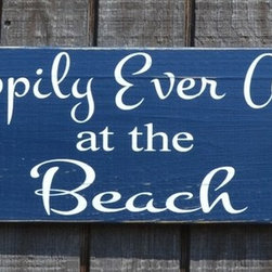 Handcrafted Beach House Decor Signs - Products