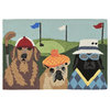 Frontporch Putts & Mutts Indoor/Outdoor Rug Multi 1'8"x2' 6"