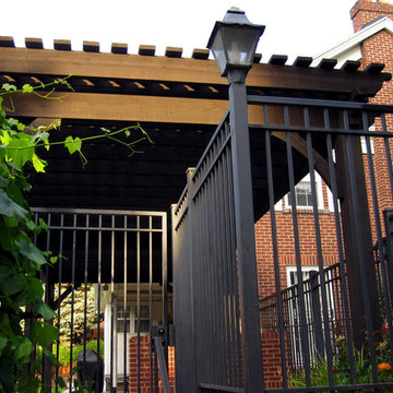 Backyard Shade with Over Size Timber Frame DIY Pergola Kit