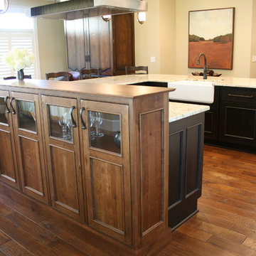 Crystal Cabinet- Traditional Style Kitchen