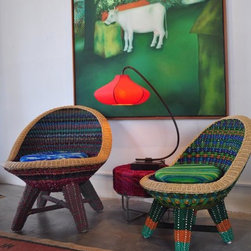 Sumo Textile Cane Furniture - Armchairs And Accent Chairs