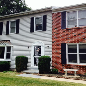 New white vinyl replacement windows Hatfield PA