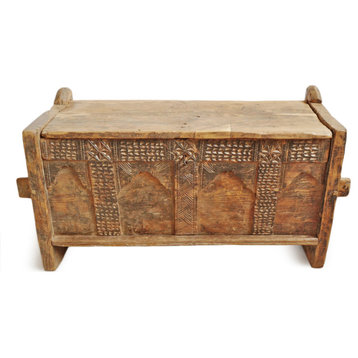 Consigned Antique Damchiya Trunk Box