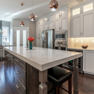 Totally Modern Kitchen and Mud Room Remodel in Sterling, Virginia