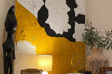 Mountain style home design photo in Philadelphia