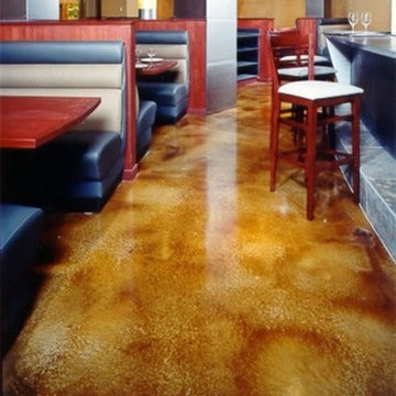 Stained Concrete for Interior Projects