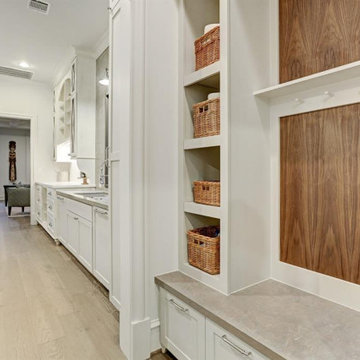 21 - Transitional Oxford Mudroom