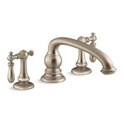 Artifacts(R) deck-mount bath spout with arc design - Bathroom Sink Faucets