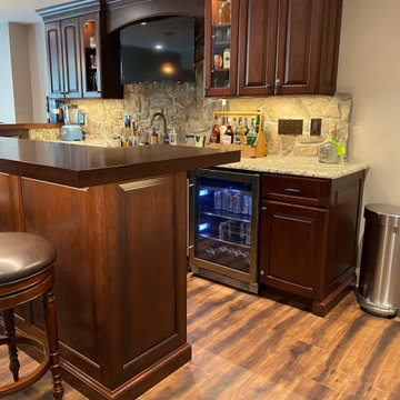 Irish Bar, Theater area and Exercise Room in Glen Mills, PA