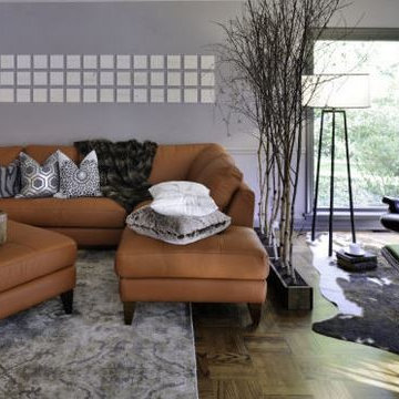 Rustic Modern Living Room