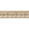 Wayland Carved Crown Molding, Small, Cherry Wood
