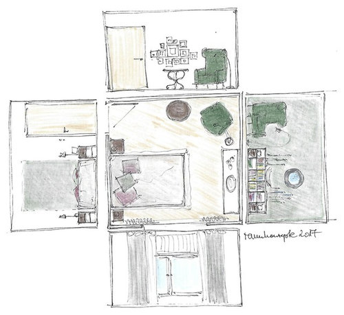 Die richtige Wandfarbe für ein kleines Schlafzimmer!