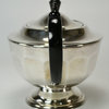Consigned Silver Plated Art Deco Faceted Tea Set, Antique English, circa 1930
