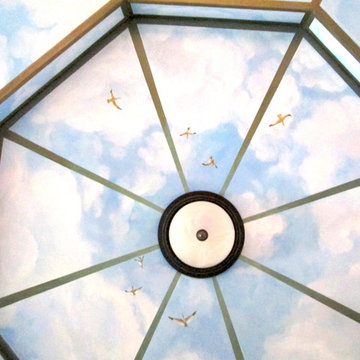 Hallway Ceiling Mural