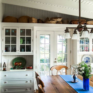 Martha's Vineyard Harbor View Kitchen