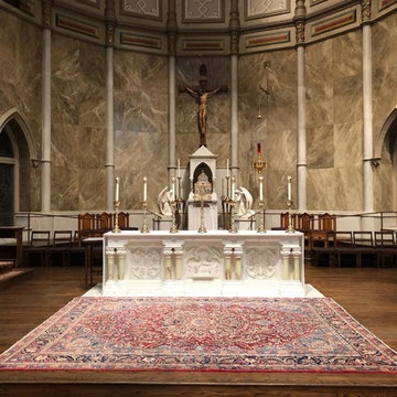 Birmingham's Cathedral of Saint Paul selected a Persian Yazd Oriental Rug!
