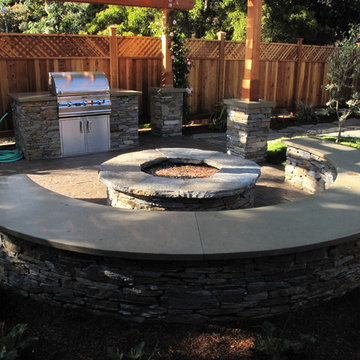 Concrete Gas Fire Pits