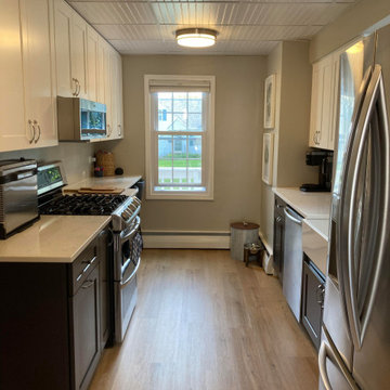 Transitional Kitchen and Laundry Room Remodel
