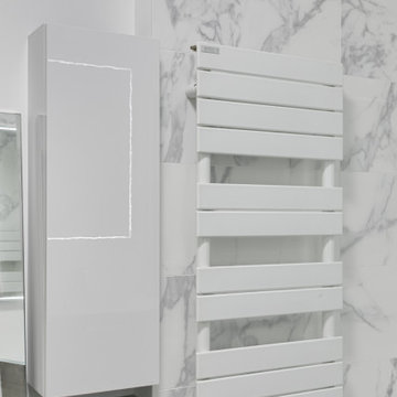 Salle de bain Marbre Blanc