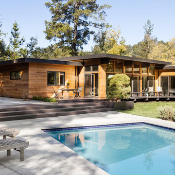 Contemporary Residence & Pool House