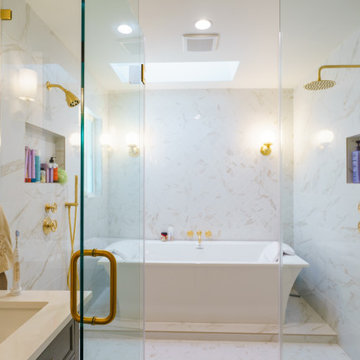 Double Shower Bathroom in Granada Hills