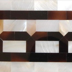 mother of pearl mosaic tile borders - Accent Trim And Border Tile