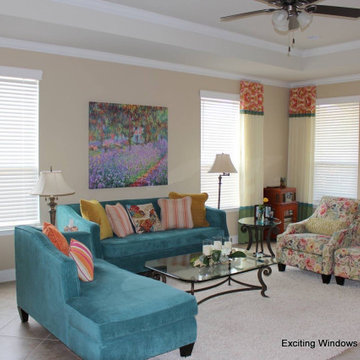 Unique and Tall Window Treatment Designs