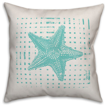 Abstract Starfish 20x20 Throw Pillow Cover