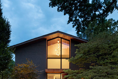 Example of a trendy exterior home design in DC Metro